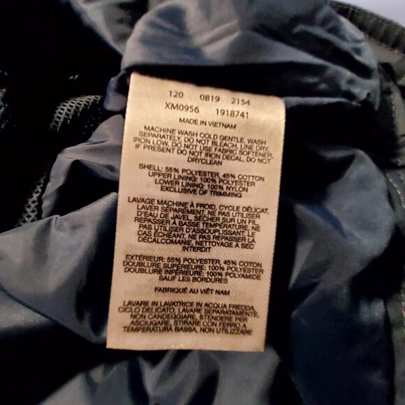 Columbia Mens Navy Full-Zip Lightweight Jacket Size S Water-Resistant - Picture 7 of 15